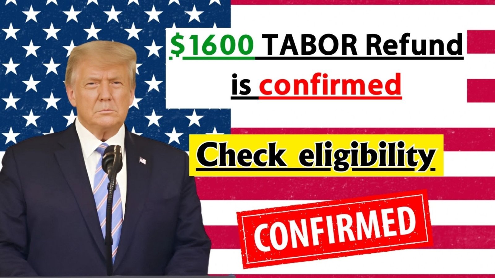 Colorado TABOR Refund 2025