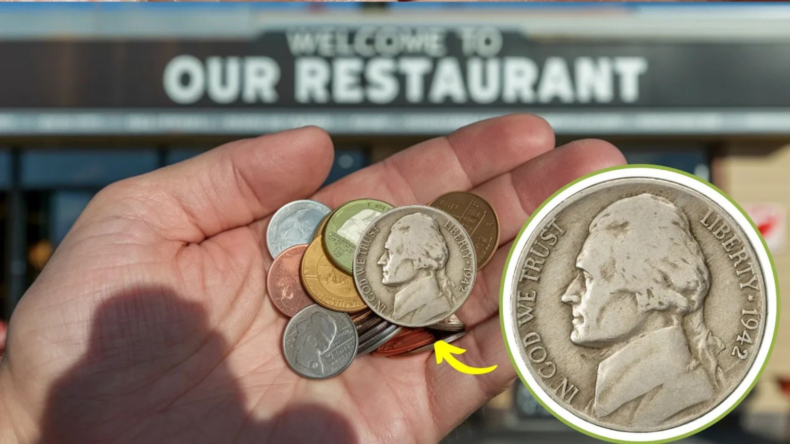 Jefferson Nickel Found in Fast Food Change Sparks Online Coin War