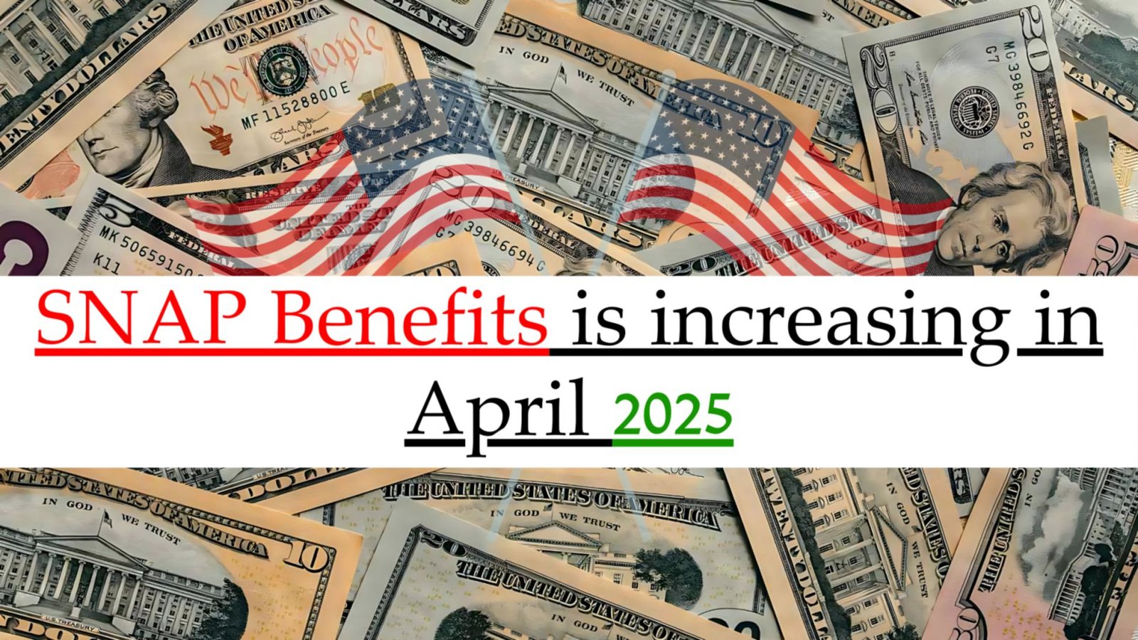 SNAP Benefits Increasing in April 2025